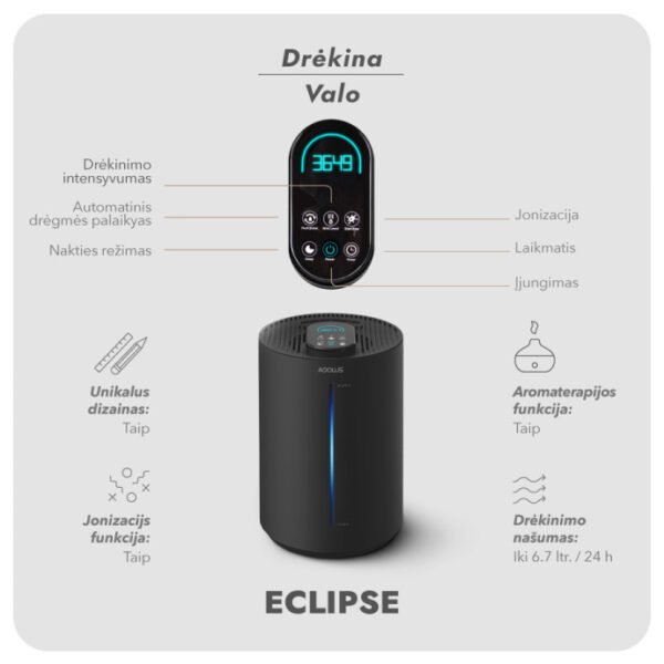 ultrasonic humidifier adolus eclipse 1