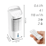 "4in1" šildytuvas, vėsintuvas, drėkintuvas ir ventiliatorius Trotec PAE 19 H - Image 8