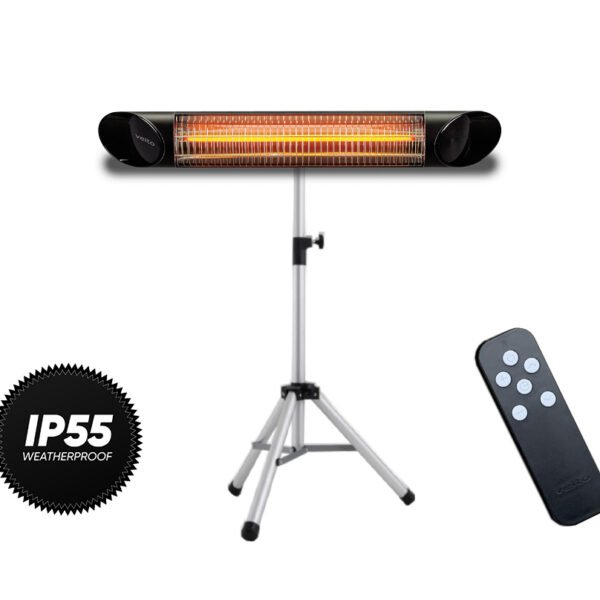 Carbon fiber infrared heater Veito BLADE S with stand