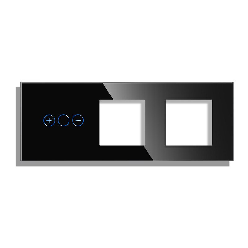 dimerio-dangtelis-su-dvivieciu-remeliu-baltas-kopija Dimerio dangtelis su dviviečiu rėmeliu Feelspot, juodas - Paveikslėlis 1