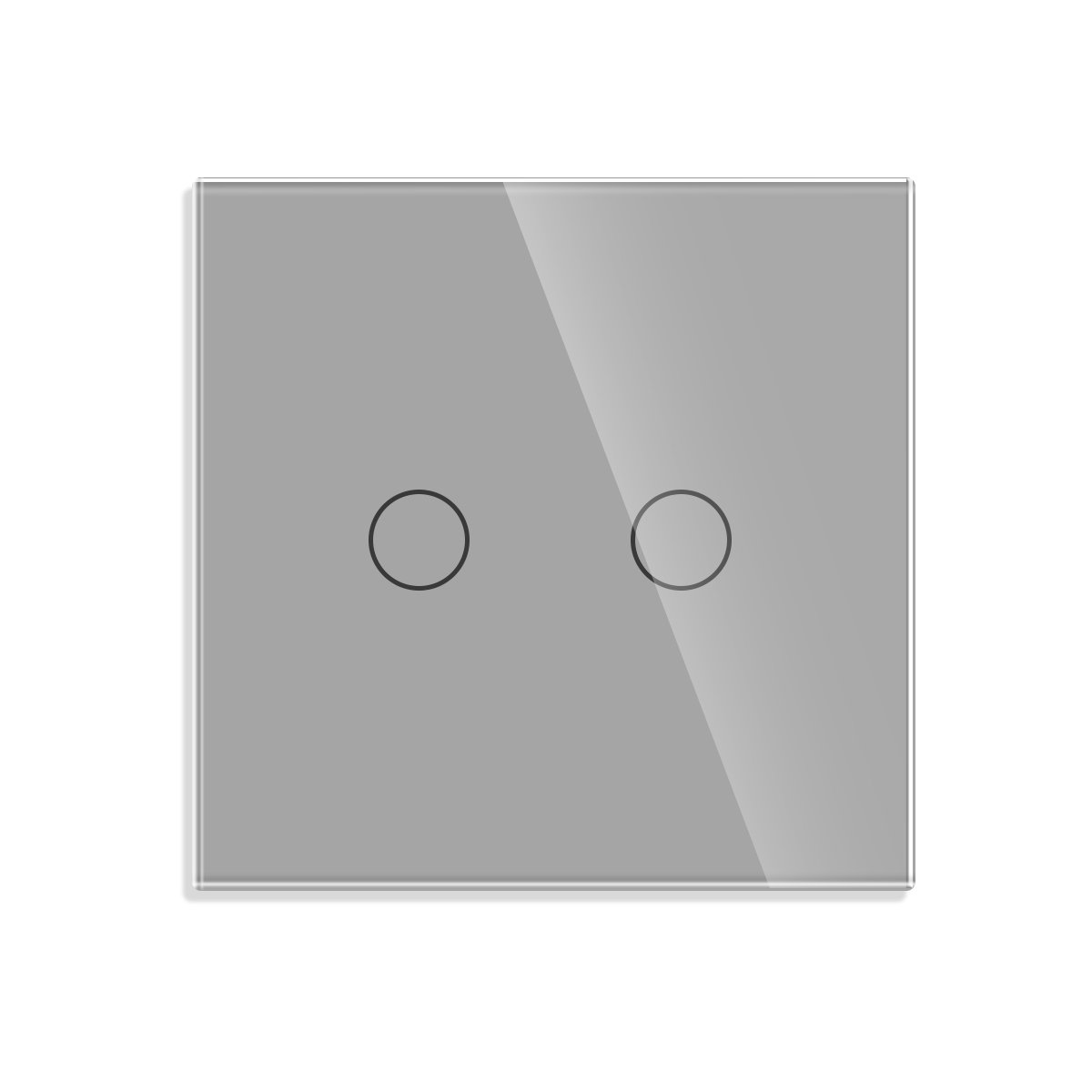 dvipolis-sensorinis-jungiklio-dangtelis-juodas-kopija-6 Dvipolis sensorinis jungiklis Feelspot, pilkas 500W - Image 1