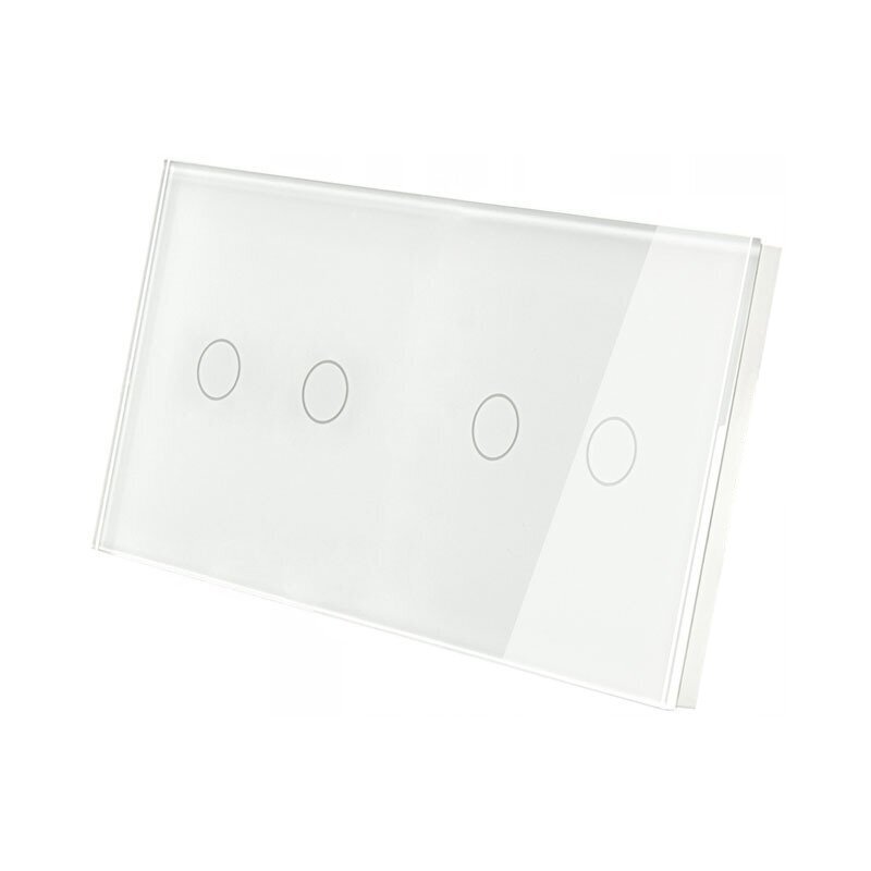 dvivietis-dvipolis-sensorinis-jungiklio-dangtelis-baltas-1 Dvivietis dvipolis sensorinis jungiklio dangtelis Feelspot, baltas - Image 1