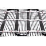 Grindinio šildymo tinklelis Warmset BLACK, 150W + neprogramuojamas termostatas Feelspot WTH71.36 - Paveikslėlis 3