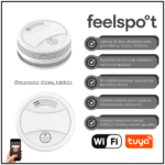 Išmanusis dūmų jutiklis Feelspot FS-MK02W  WiFi, Tuya