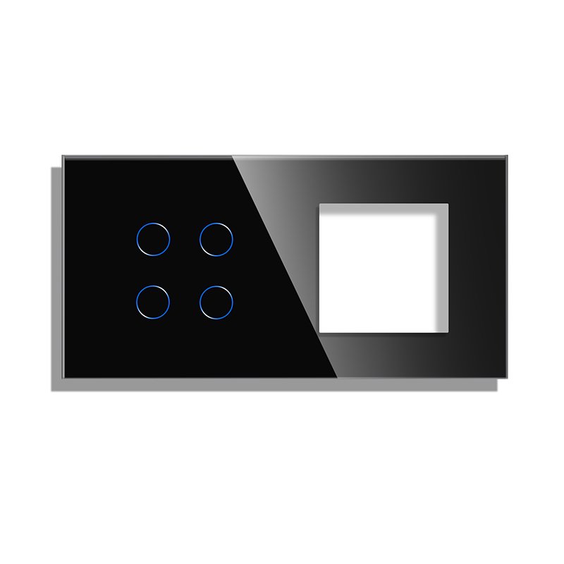 keturpolis-sensorinis-dangtelis-su-vienvieciu-remeliu-juodas Keturpolis sensorinis dangtelis su vienviečiu rėmeliu Feelspot, juodas - Image 1