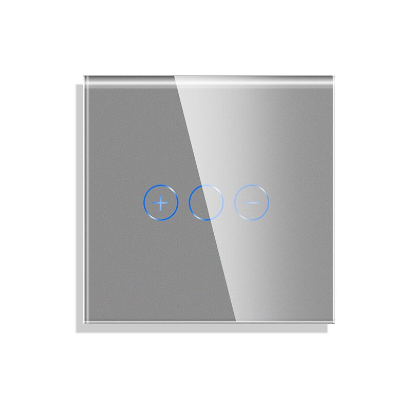 sensorinis-jungiklio-dangtelis-dimeriui-juodas-kopija Sensorinis jungiklio dangtelis dimeriui Feelspot, pilkas, 86x86mm - Image 1