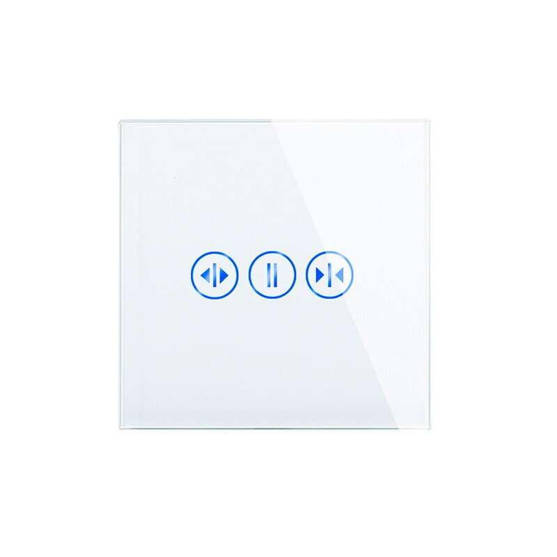 sensorinis-uzuolaidu-ir-zaliuziu-jungiklio-dangtelis-baltas Sensorinis užuolaidų ir žaliuzių jungiklio dangtelis Feelspot, baltas, 86x86mm - Image 1