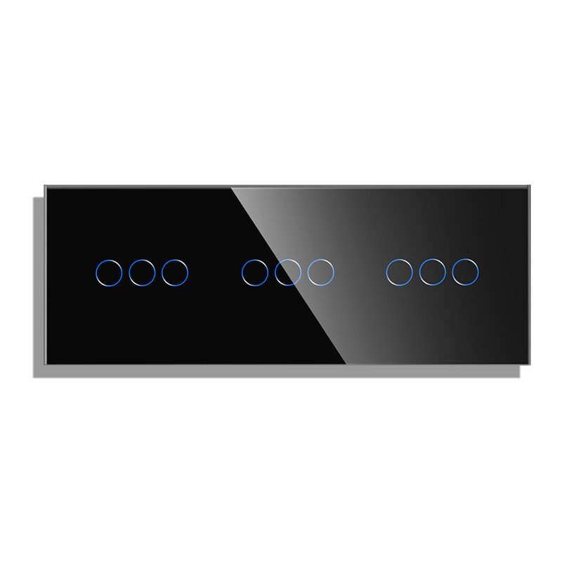 trivietis-tripolis-sensorinis-jungiklio-dangtelis-baltas-kopija Trivietis tripolis sensorinis jungiklio dangtelis Feelspot, juodas - Image 1