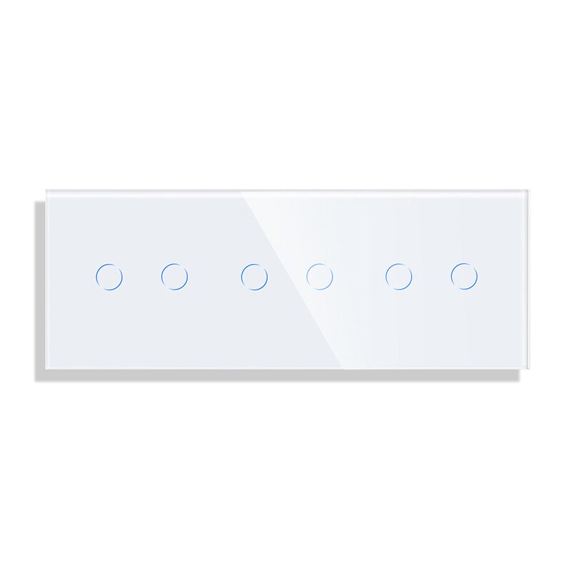 trivietis-vienpolis-sensorinis-jungiklio-dangtelis-baltas-kopija Trivietis dvipolis sensorinis jungiklio dangtelis Feelspot, baltas - Image 1