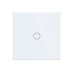 Vienpolis sensorinis jungiklio dangtelis Feelspot, baltas, 86x86mm