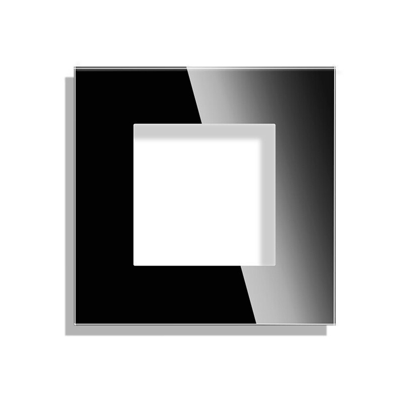 vienvietis-stiklo-remelis-baltas-kopija Vienvietis stiklo rėmelis Feelspot, juodas - Image 1