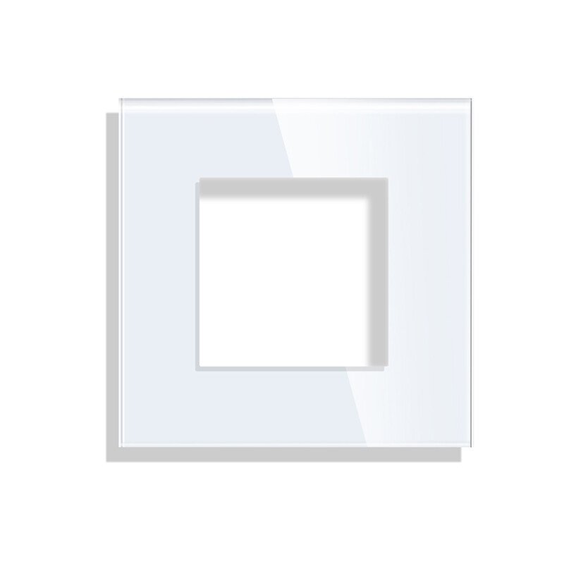 vienvietis-stiklo-remelis-baltas Vienvietis stiklo rėmelis Feelspot, baltas - Paveikslėlis 1